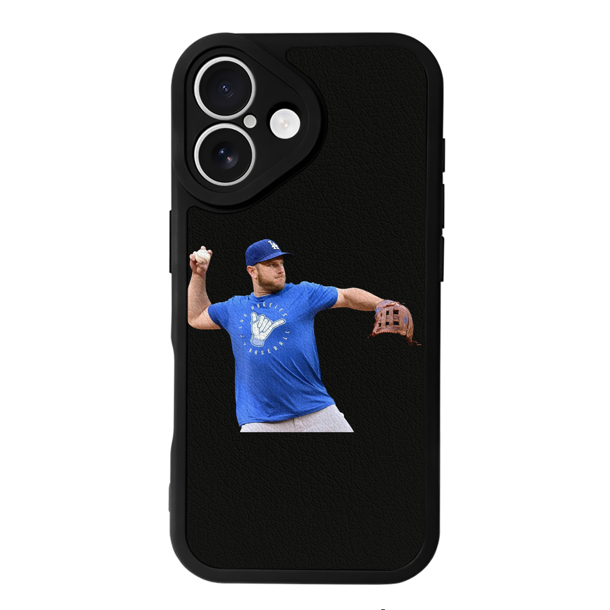  IPhone 16 Silicone Leather Case – UV Print, Lambskin Texture – Perfect Fit, Wireless Charging Compatible, Scratch Resistant, Precise Cutouts – Stylish Protection For IPhone 16